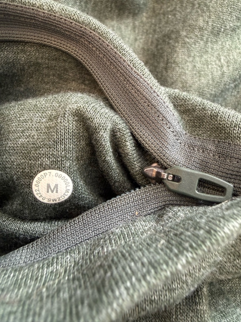 Lululemon Soft Knit Overshirt Heathered Smoked Spruce M3CZMS - Picture 13 of 15